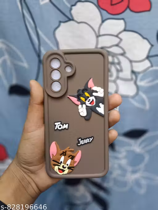 TH.C Tom & Jerry Cartoon Back Cover for Samsung A36 5G – Soft Silicone 3D Designer Case for Cute & Shockproof Cover