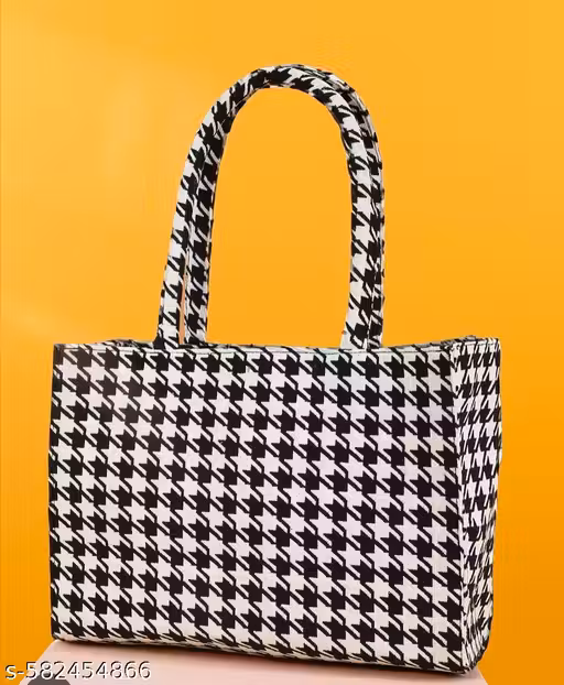 Women's Black Jute Handbag n Totebag