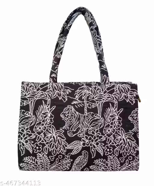 Women's Stylish Black Totebag n Handbag