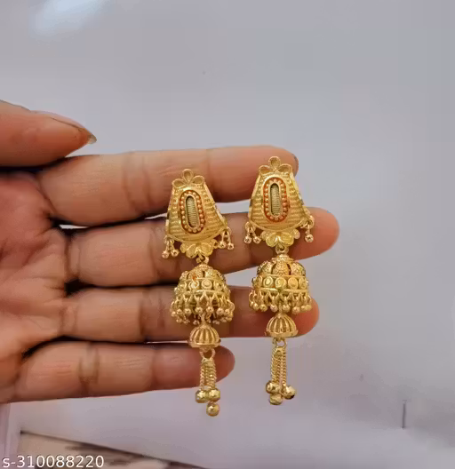Gold plated Earrings for women
