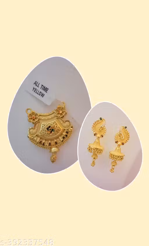 One gram gold pandal (Pendants & Lockets)