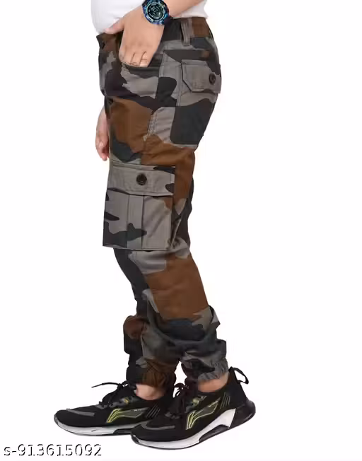 KIDS ARMY TRACK PANT