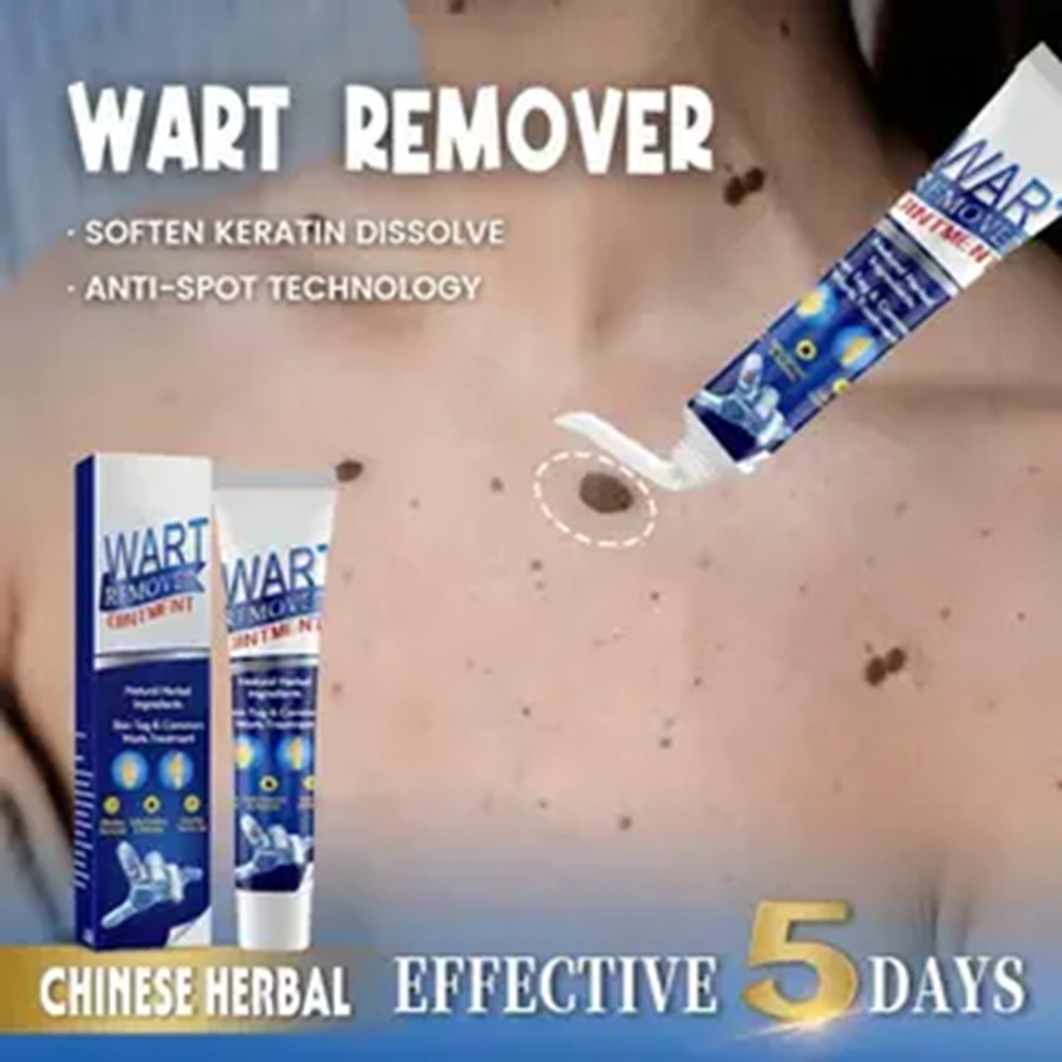 DOURMAA ORGANICS 3 DAYS wart remover ointment (100 g)