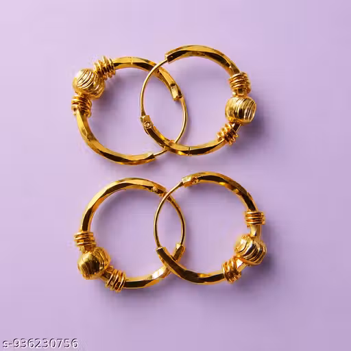 Earrings & Stud In Women's Fashion Combo earrings hoop earrings daily wear daily use jhumki bali