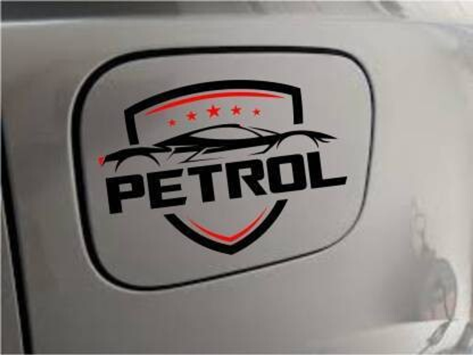 BikerZZZcluB Sticker & Decal for Car & Bike (Black)