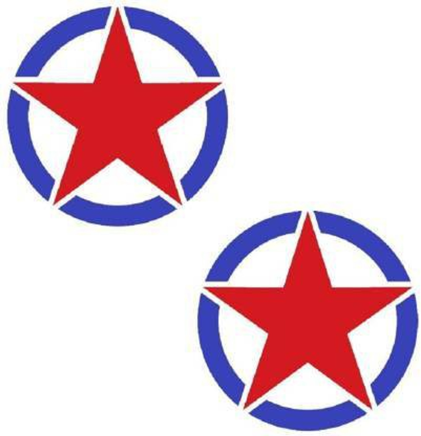 BikerZZZcluB Sticker & Decal for Car & Bike (Blue, Red)