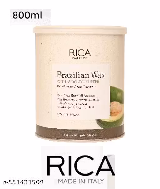 Rica Brazilian liposolouble wax wax (800 ML) Limited Stock- WAX WAX NEW