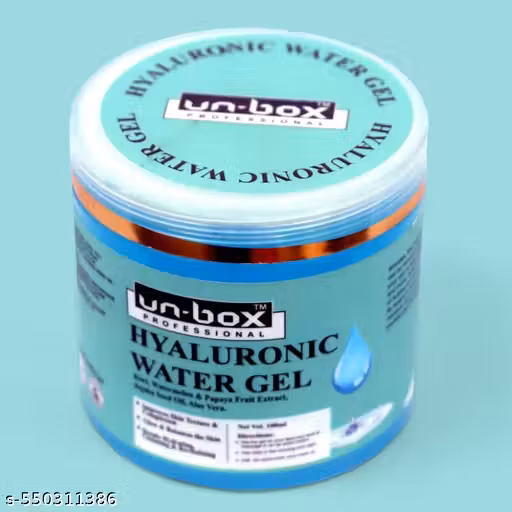 Hyaluronic Gel- for Hydration, Toning - with Hyaluronic acid, Kiwi, Papaya, -For All Skin Types