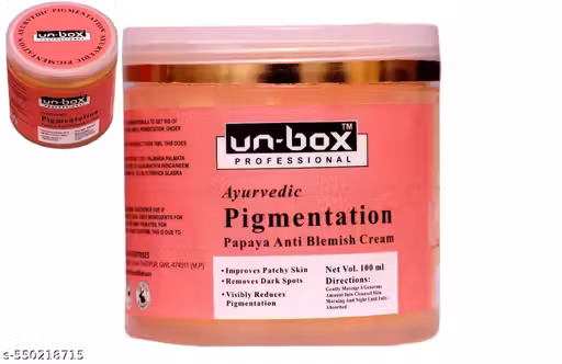 UNBOX Pigmentation cream | for pigmentation, dark spots, pimple marks, age spots | 100ml FOR FACE