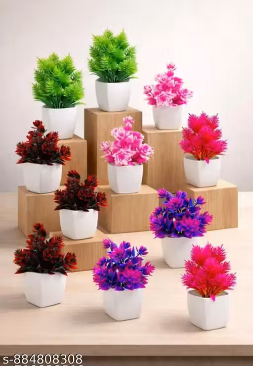 set of 11 artificial plant home decoration ,office marriage decoration your balcony