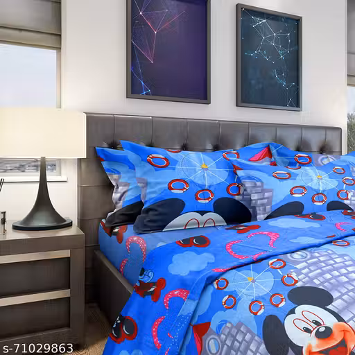 H18 SHEET BEDSHEET WITH 2PILLOW COVER