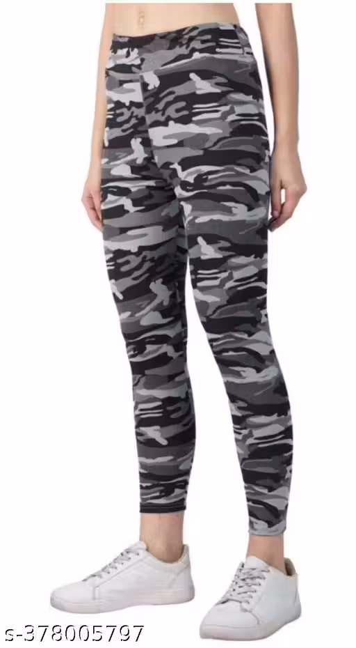 KGN HUB Yoga Gym Regular Fit Ankle Length Track Pants Jeggings | Stretchable Striped Sports Track Pant | Sports Tights |For Women's &Girl's (Black)