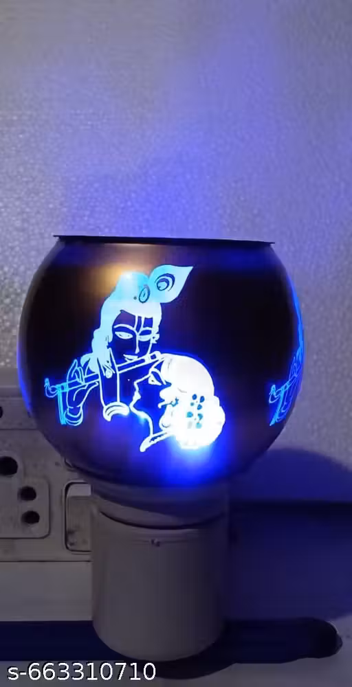 Soft Blue LED Light (Eye Friendly)