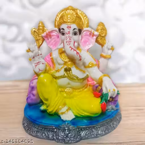 Ganesha Ji Idol / Statue for Diwali pujan | Festival pujan | Home Temple puja | Gifting Purpose
