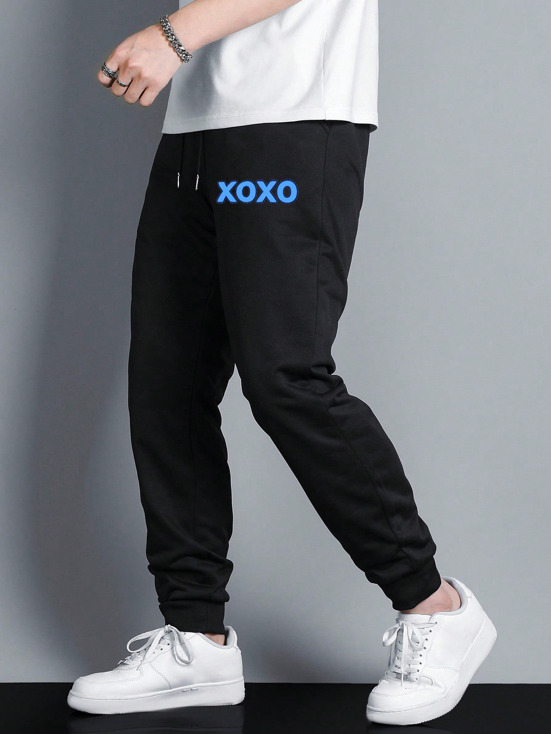 Vigilante Track Pant For Boys (Black, Pack of 1)