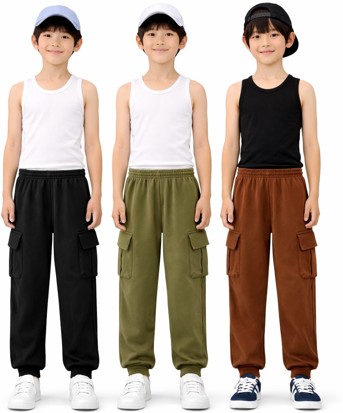 KILLER Track Pant For Boys (Multicolor, Pack of 3)