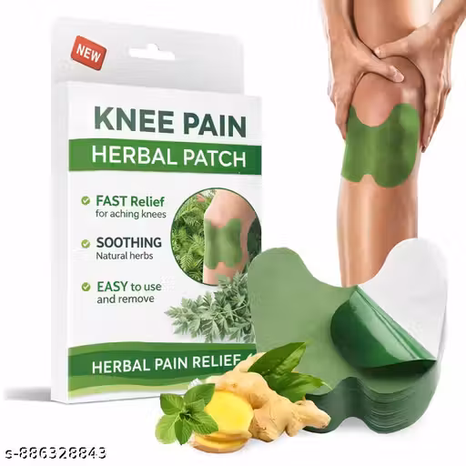 Herbal Knee Support Patch (10 pcs) | Friends Life Pain Relief for Knee, Back, Shoulder & Muscle