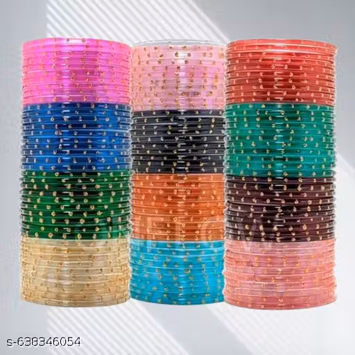 Trans Bangle Set 12 Colours 120 Bangles