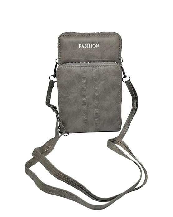 Sling Bag for Women, PU Leather, Crossbody Phone Bag with Adjustable Strap