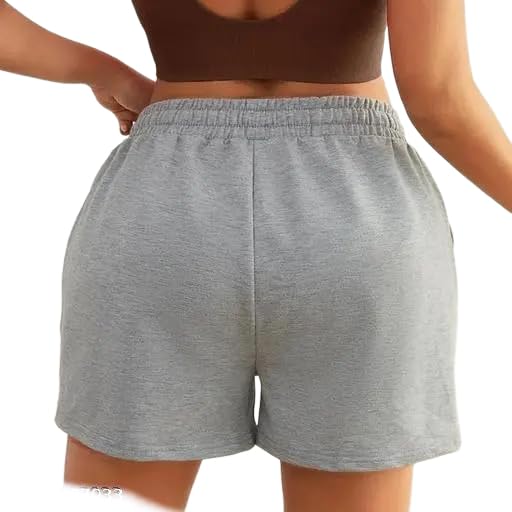 ANIFA Fashion HUB' Women's Cotton Blend Elasticated Waist Extra Short Length Relaxed Fit Solid ShortsSLD_SHR_121