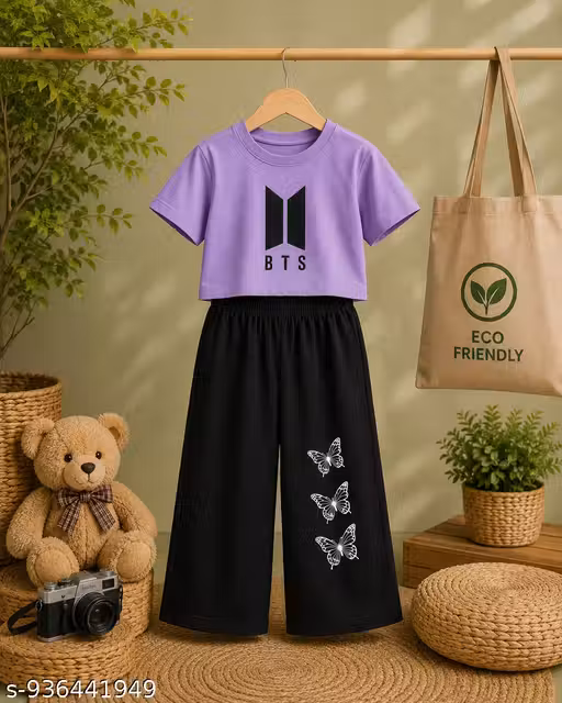 Girls Top Pant Set