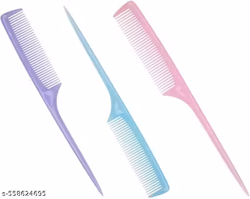 Ritik WOMEN FINE TEETH TAIL STYLING COMB PACK OF 3