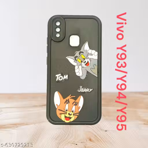 CARTOON & FANCY TYPE TOM AND JERRY Vivo Y95/Y94/Y93 PHONE COVER (BLACK)
