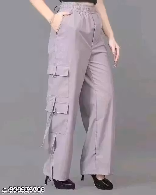 Grey NS 6 pocket cargo trouser for woman and girls