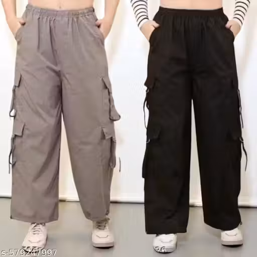 BLACK AND GREY COMBO 6 POCKET