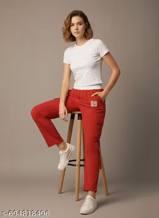 ##89--4 pocket cargo trouser for woman KL200GYM trouser