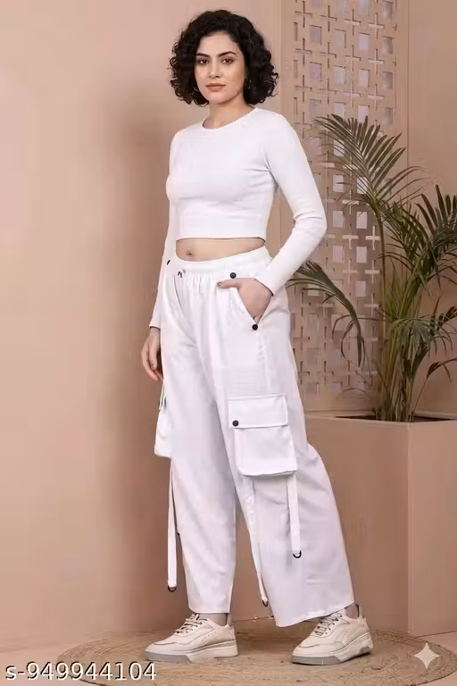 89 TROUSER FOR WOMAN WHITE PANTS