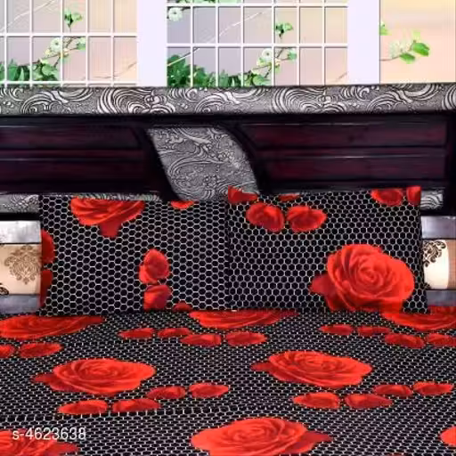 New Trendy Cotton 88 in X 88 in Bedsheet