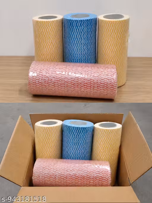 Kitchen Towel Roll - Pack of 4 Rolls