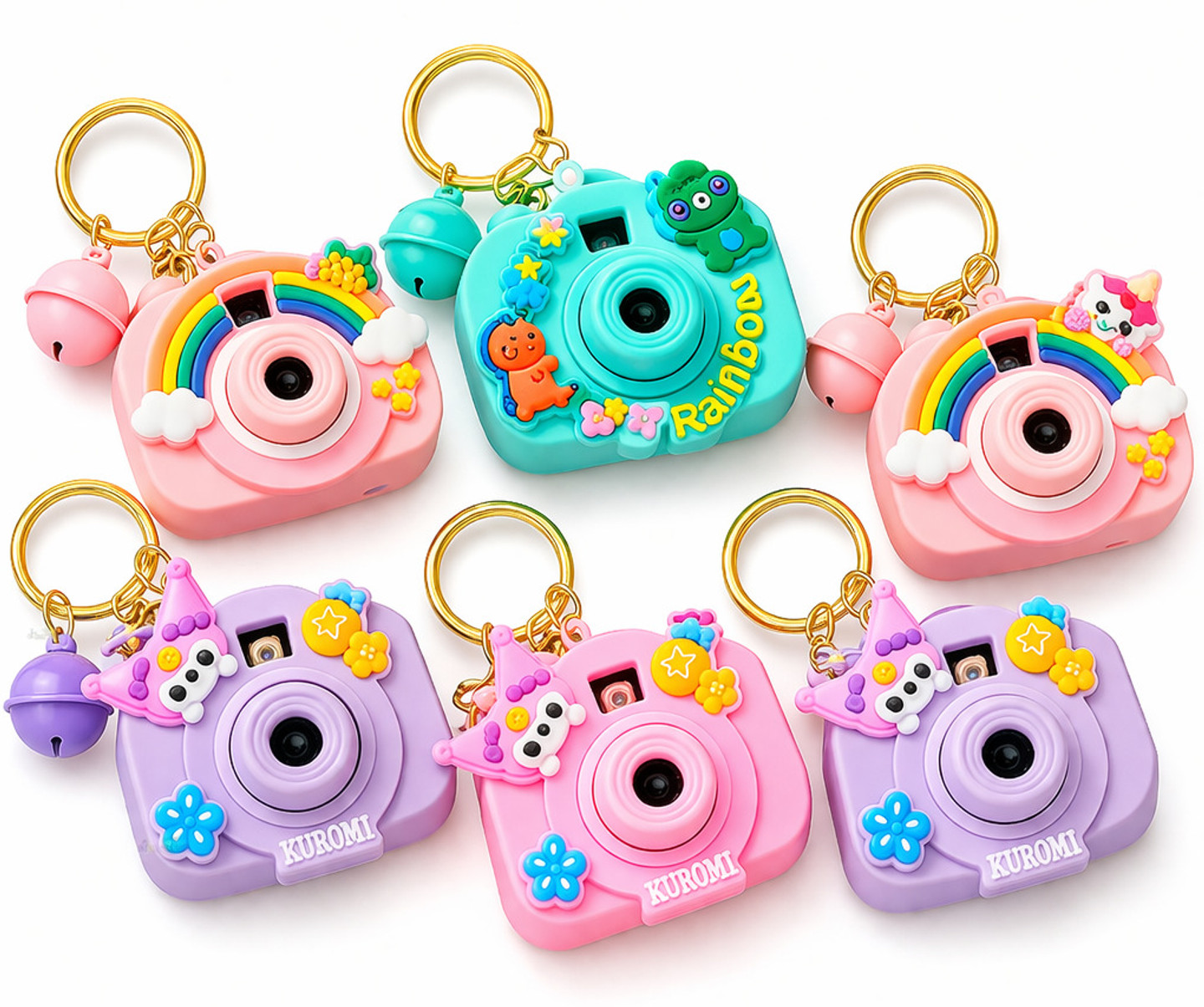 WOXX Camera Keychain for Kids | Mini Camera Keychain Toy | Cute Keychain Camera Key Chain