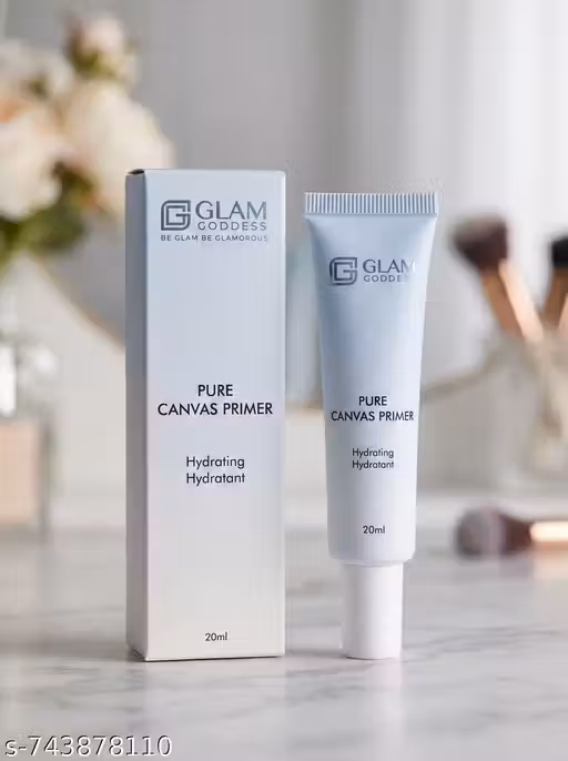 Glam Pure Canvas Long Lasting Makeup Primer-20 ml (Transparent)