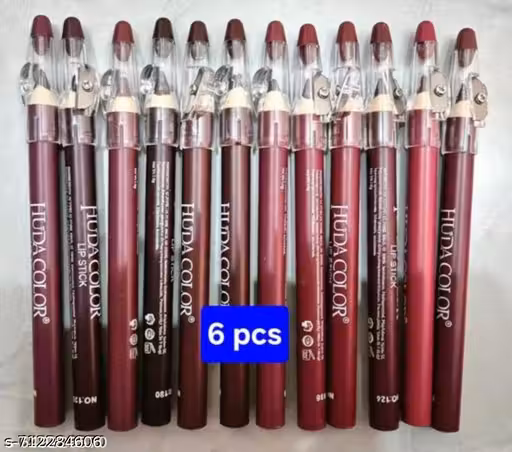 Velvet Touch Lip Definer Set-Natural to bold Colors Random any 6