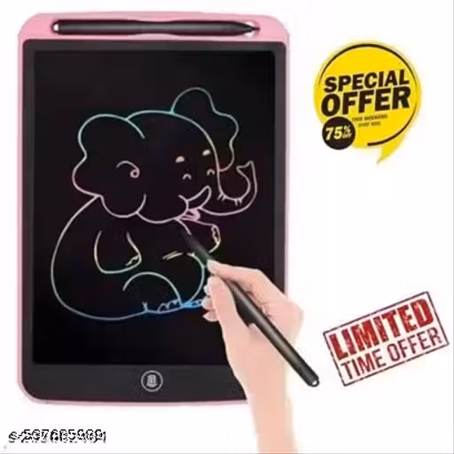 LCD Writing Tablet Pad with Screen 21.5cm (8.5Inch) for Drawing, Playing, Handwriting Best Birthday Gifts for Adults & Kids Girls Boys, Multicolor
