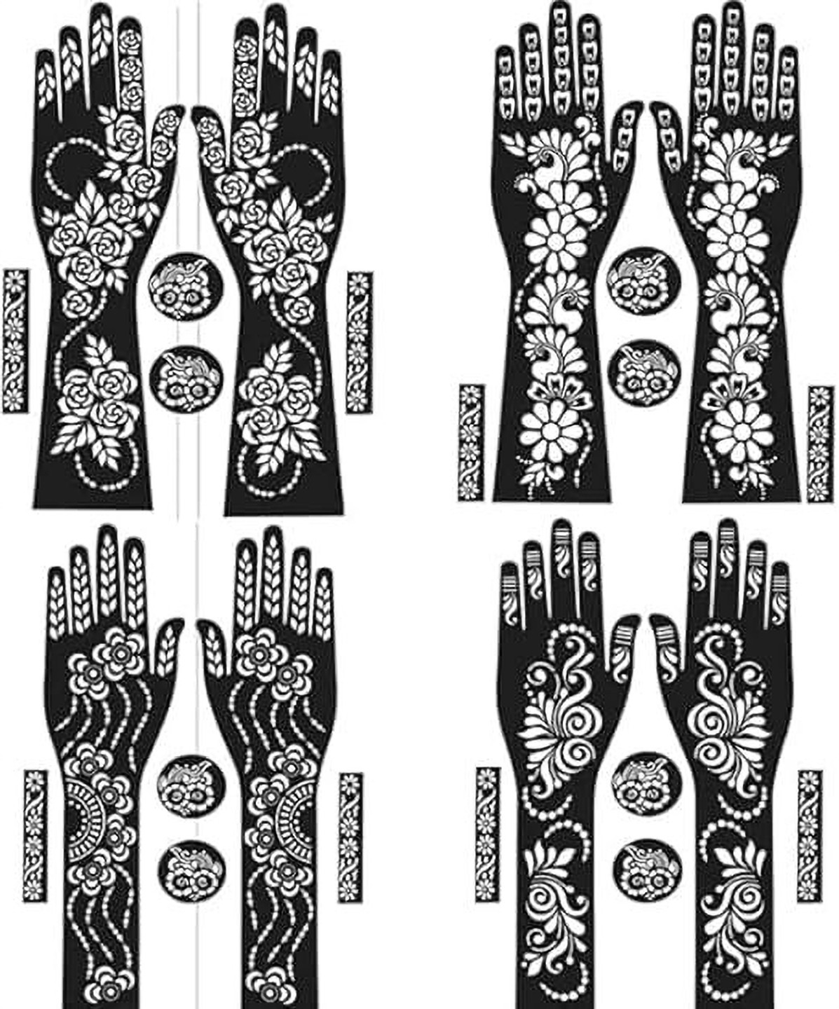 D KING (Mehndi Stencil)