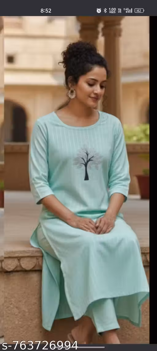 Kurtis//beutiful cotton fabric kurti//kurta women and girls summer collections