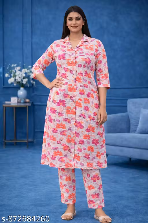 Trendy Women Co-Ord Set Casual Wear Outfit