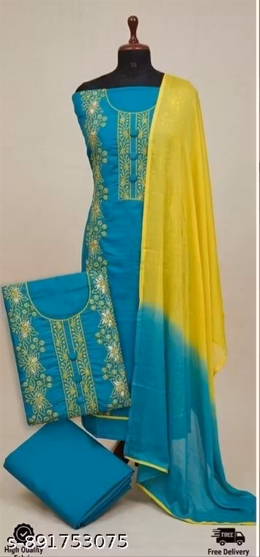 Women Embroidered Kurta Set | Mustard Yellow Suit | Fancy Designer Fabric Suit with Dupatta | Latest Ethnic Wear