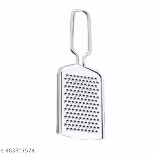 Stainless Steel Cheese Grater / Coconut Grater for Kitchen Silver (Pack of 1)
