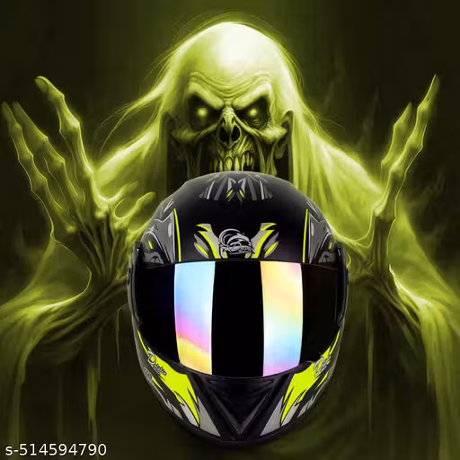 MEGA JAZZ RAINBOW ISI APPROVED UNBREAKABLE HELMET-034