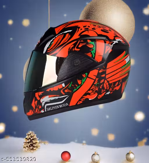 2 JALI GRAPHIC ISI APPROVED HELMET