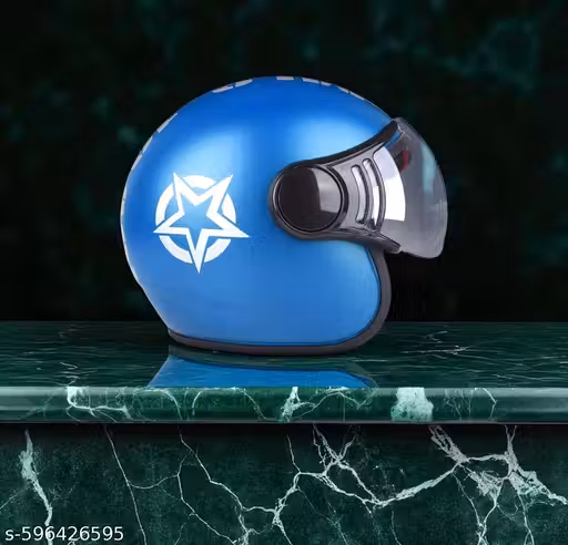 HALF FACE ISI APPROVED BULLET MODEL HELMET