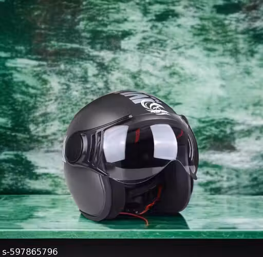 HALF FACE ISI APPROVED BULLET MODEL HELMET