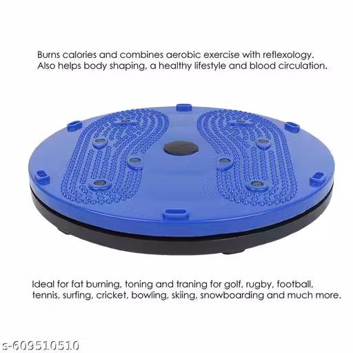 Fitnxt Hub@ Tummy Twister Abdominal ABS Exerciser Body Toner Fat Buster Oblique Workout Perfect Waist Trimmer Exerciser Home Gym Equipment for Men and Women(Multicolor)
