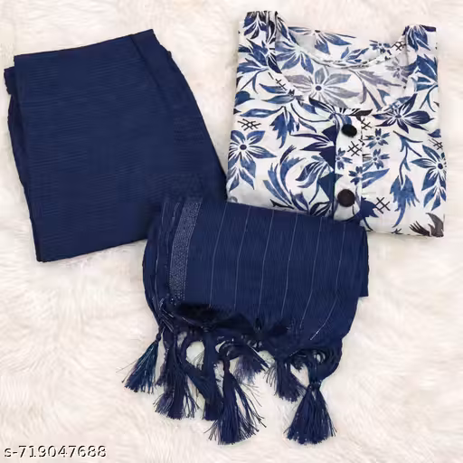 PRINTED KURTI PANT FOR WOMES