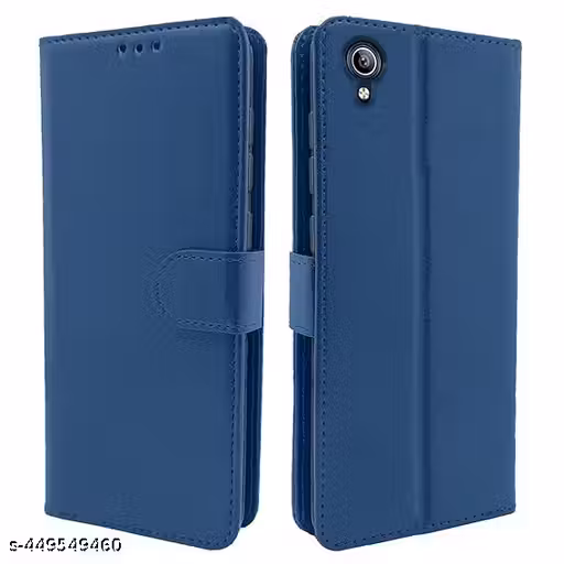 TS Vivo Y90 Flip Case | Complete Protection Flip Cover for Vivo Y90 [ BLUE ]