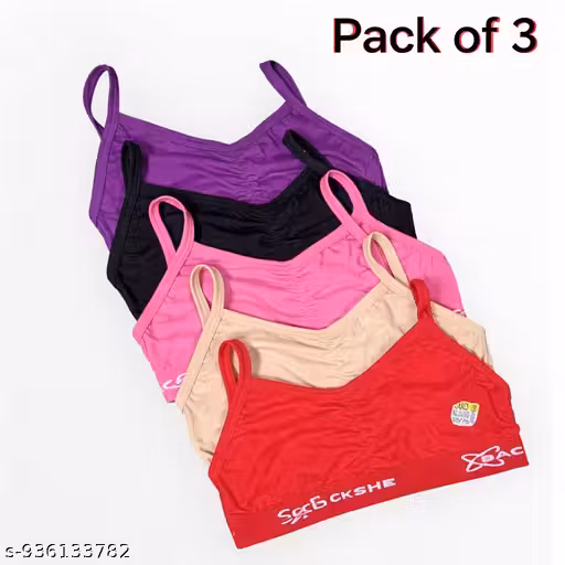 women everyday bra pack of 3